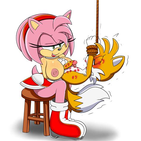 Rule Amy Rose Anthro Areola Ball Fondling Big Breasts Breasts