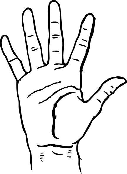 Hand Black And White Hands Clipart Black And White Free Images