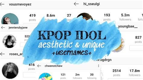 Kpop Aesthetic Username Aesthetic Kpop Usernames Kpop Wallpaper