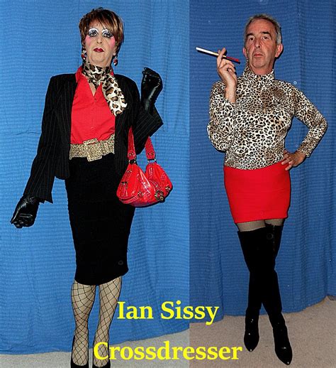 Crossdressing Sissy Ian Mandy Crossdressed Sissy On Show Flickr