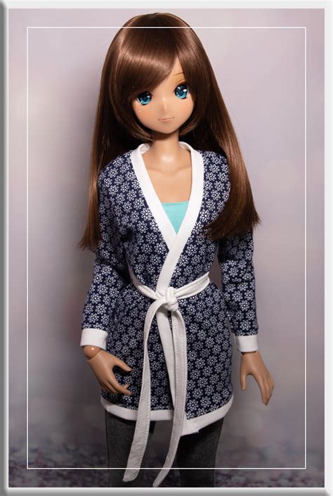Smart Doll Dollfie Dream And Bjd 13 Pattern Jersey Cardigan Etsy Uk