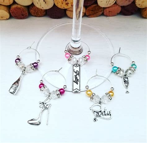 Diy Project Wine Glass Charms — A Perfect Day Hawaii