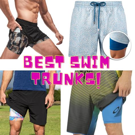 5 Best Mens Swim Trunks With Compression Liner Built In 2021