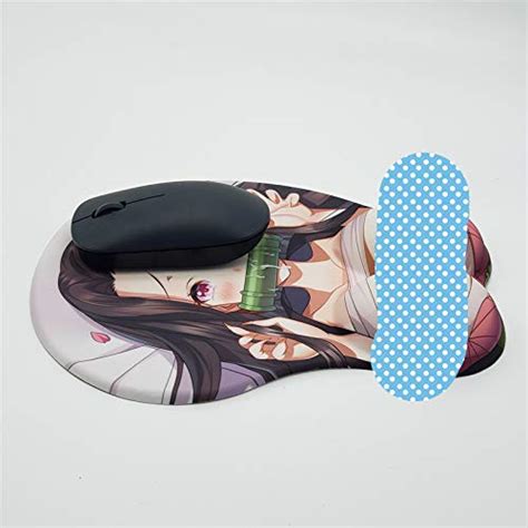 Buy Nezuko Demon Slayer Kamado 3d Mousepads Anime Mouse Pads With Wrist Rest 2way Skin Mp