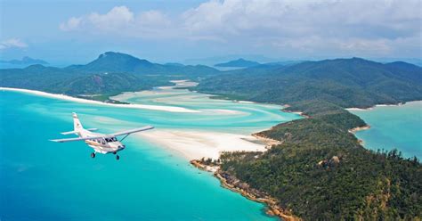 From Airlie Beach 1 Hour Whitsunday Islands Scenic Flight Getyourguide