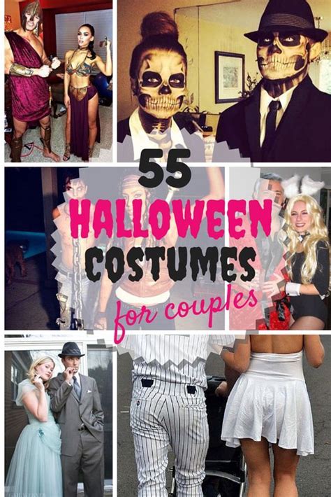 55 Halloween Costume Ideas For Couples Stayglam Easy Couple Halloween Costumes Unique Couple