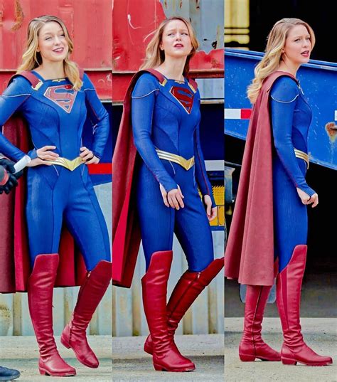 𝗮𝗿𝗿𝗼𝘄𝘃𝗲𝗿𝘀𝗲 on instagram “melissa on supergirl season 6 set who s excited for season 6