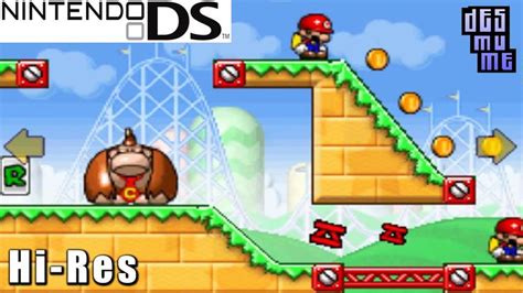 Mario Vs Donkey Kong Mini Land Mayhem Nintendo Ds Gameplay High