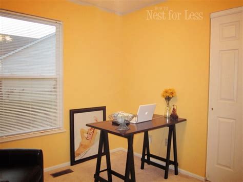 We treat every order as a special one. Yellow Stenciled Wall for My New Home Office/Craft Room ...