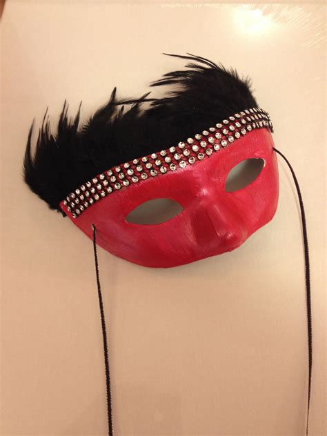 Diy Masquerade Mask Maybe A Few Things Added To It But I Like