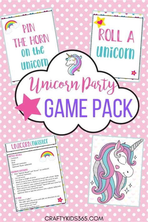 Unicorn Party Game Pack