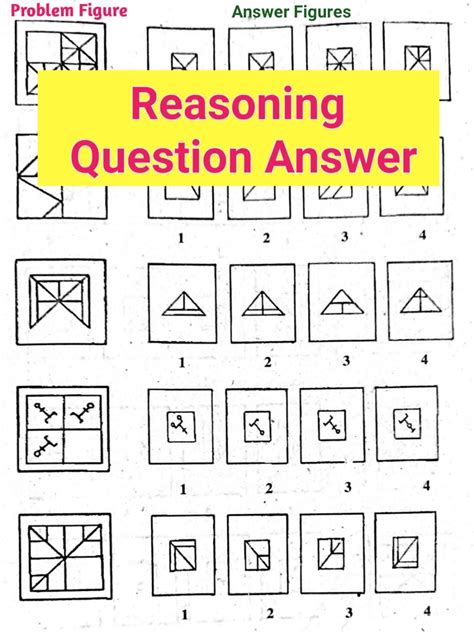 Reasoning Question Answer Part One