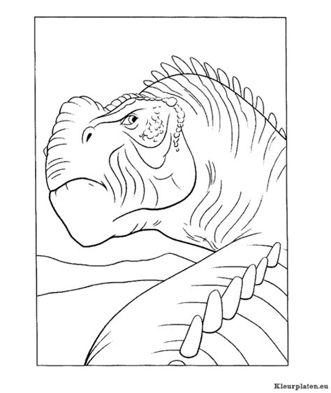 Dinosaurus Kleurplaten Kleurplaten.eu