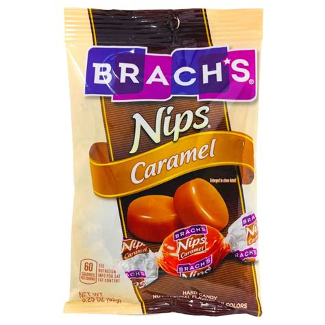 Brachs Nips Caramel Hard Candy Candy Funhouse
