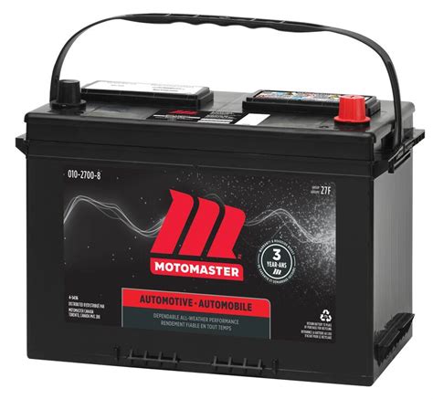 Motomaster Group Size 27f Battery 710 Cca Canadian Tire