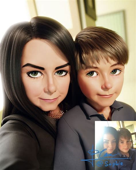 Artist Transforms Strangers Into Pixar Like Cartoons And Youll Want