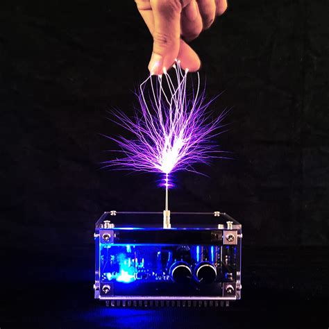 Buy Mini Tesla Coil Bluetooth Music Tesla Coil Arc Plasma Wireless