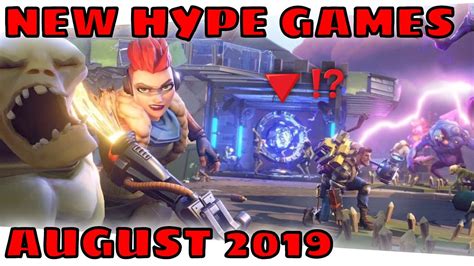 Top 5 Hype Upcoming Multiplayer Games August 2019 Youtube