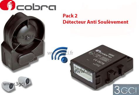 Pour tout les porteurs camping car (fiat ducato. ALARME CAN BUS COBRA 4615 DETECTEUR ANTI SOULEVEMENT