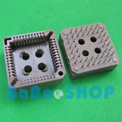 4pcs Plcc44 44 Pin 44pin Dip Ic Socket Adapter Plcc Converter Brand New
