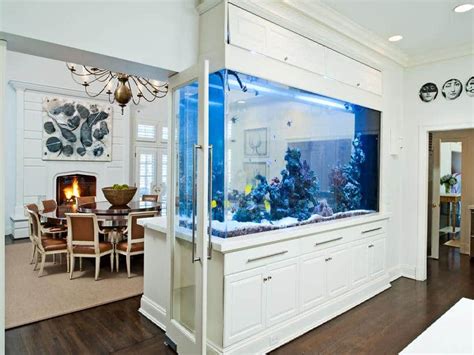 Amazing Built In Aquariums In Interior Design