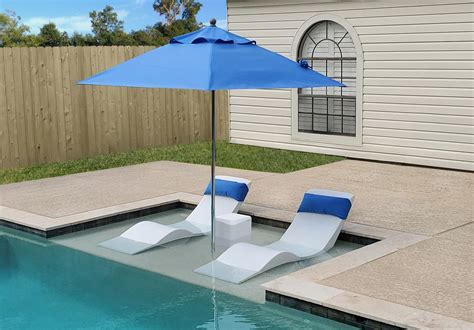 Luxury Lounger In Water Pool Chaise Lounge For Ledge Chairs With