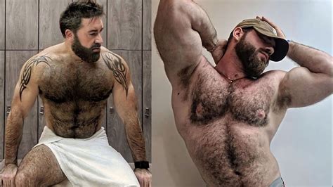 Extremely Hairy Men S With Incredible Physique Hairy Men S Relaxmuscular Youtube