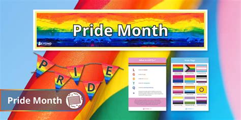 Pride Month Display Pack Teacher Made Twinkl
