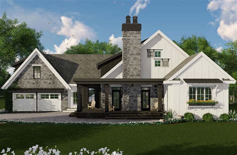 Последние твиты от glencoe cottages (@glencoe_cottage). House Plan 098-00301 - Modern Farmhouse Plan: 2,483 Square ...