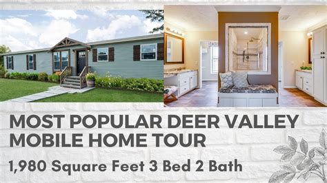 Most Popular Deer Valley Mobile Home Tour Modular Homes Affordable