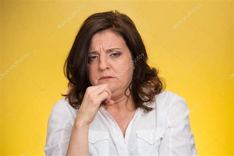 Angry Middle Aged Woman Stock Photo By ©siphotography 53688813