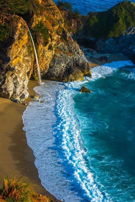 Mcway Falls Big Sur How To Visit This Cool Waterfall By The Pacific Ocean Roadtripping