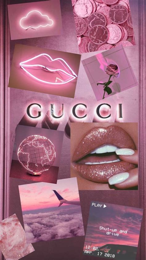 Gucci Pink Aesthetic In 2021 Pink Wallpaper Iphone Pink Glitter