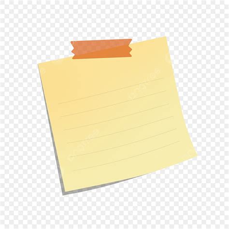 Sticky Paper Notes PNG Transparent Sticky Paper Note Paper Clipart