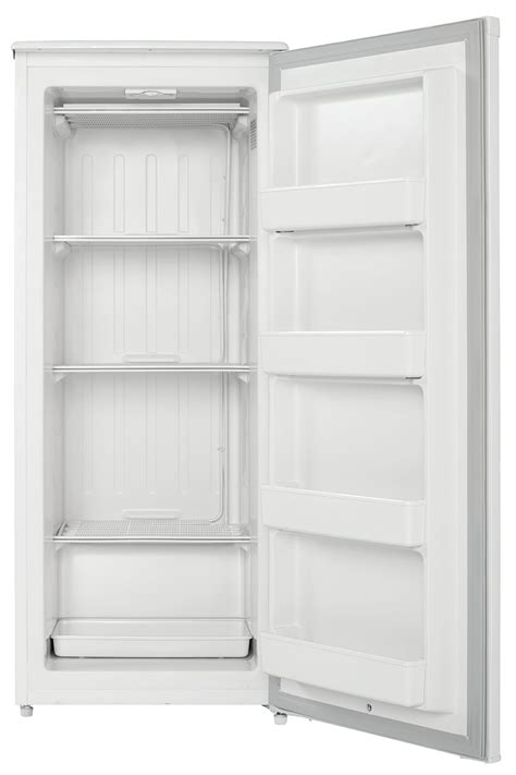 Danby Designer 101 Cu Ft Upright Freezer In White Dufm101a2wdd