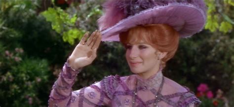 Barbara Streisand As Dolly Levi Before The Parade Passes By Barbra
