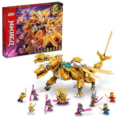 Lego Ninjago Lloyds Golden Ultra Dragon 71774 Ninja Building Toy Set