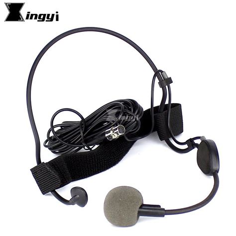 Professional Mini Xlr 4 Pin Ta4f Earset Headworn Headset Microphone