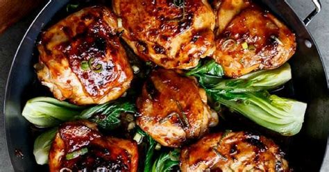 Daily Favorite Cuisine Simple Asian Glazed Chicken Thighs
