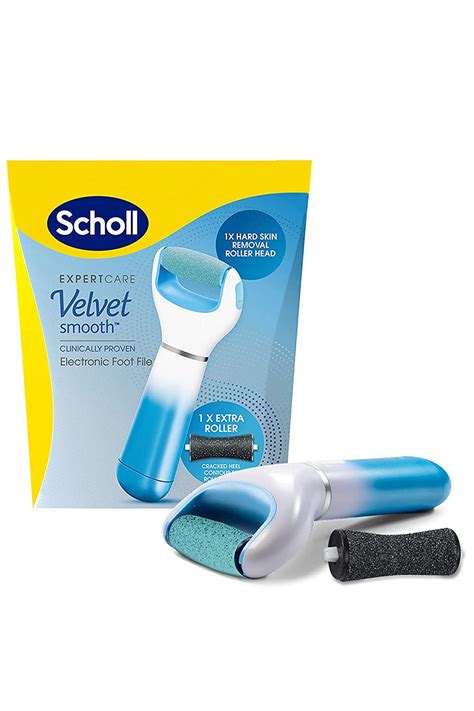 Scholl Velvet Smooth Electronic Foot Care System With Exfoliating