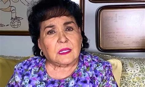 Carmen Salinas pierde a su hermano y su cuñada por Covid llama a cuidarse