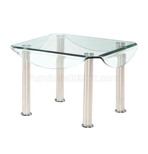 It lets you create a warm and inviting look with your favorite decor, collectibles, potted plants etc. Glass Top & Metal Legs Modern Elegant Coffee Table w/Options