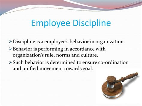 Ppt Employees Grievances And Discipline Powerpoint Presentation Free