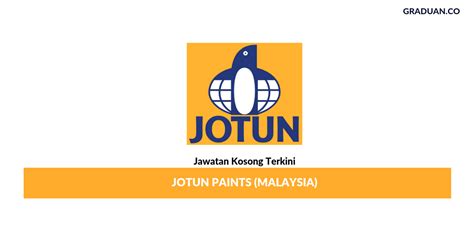 Senarai kerja kosong di 'perlis'. Permohonan Jawatan Kosong Jotun Paints (Malaysia) • Portal ...