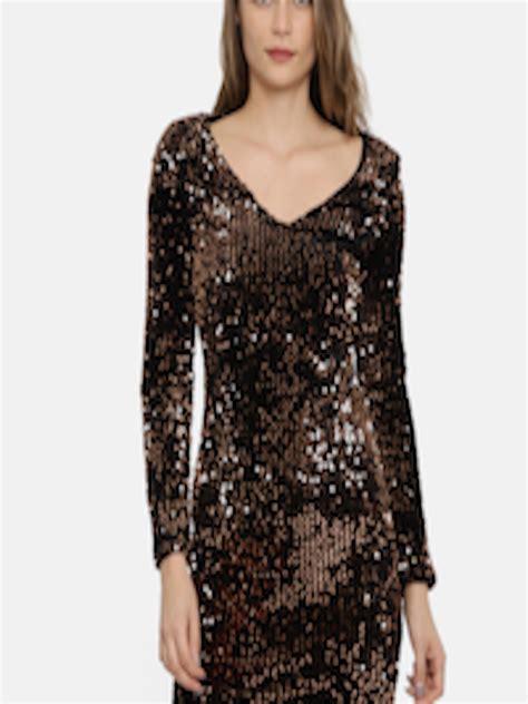 Buy Only Women Black Metallic Sequin Bodycon Dress Dresses For Women