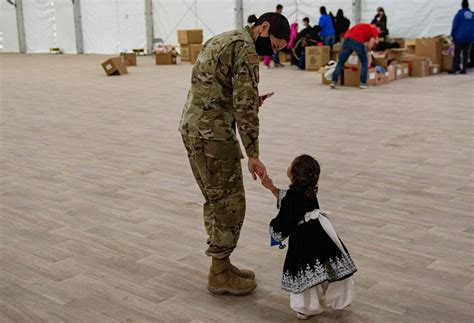 Afghan Evacuees Depart Task Force Holloman For Resettlement Holloman