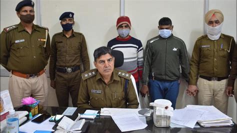 Panchkula Police Bust Nude Call Extortion Ring With Arrest Of Two