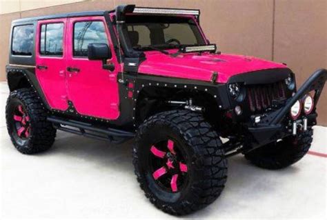 Facebook Pink Jeep Wrangler Dream Cars Jeep Jeep Wrangler