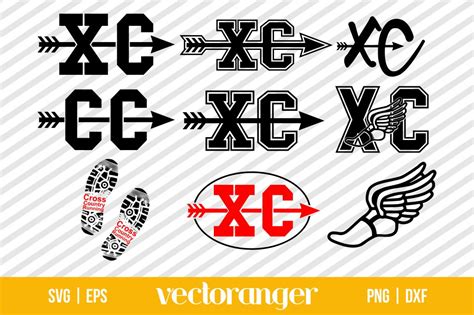 Cross Country SVG Files Vectoranger