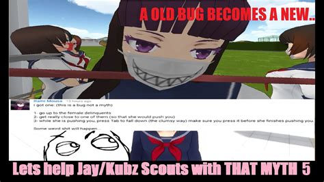 Lets Help Jaykubz Scouts With That Myth 5 Yandere Simulator Youtube